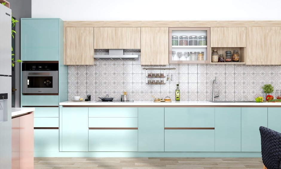 Materials for modular kitchen construction